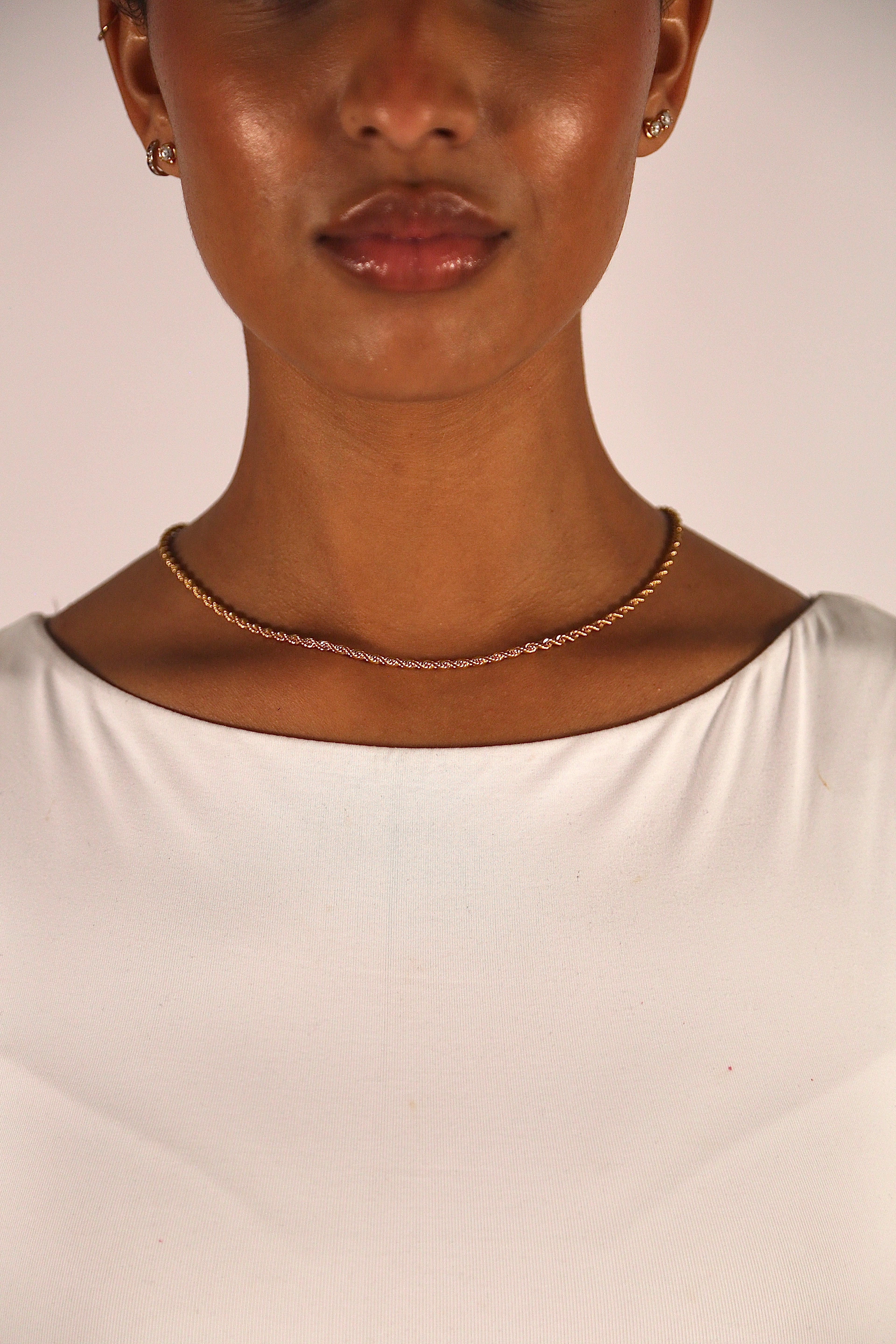 3MM Rope Chain - Gold